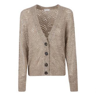 Brunello Cucinelli Donna, Maglie, Marrone, M, new