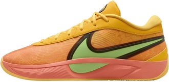 Nike Giannis Freak 6 Basketball Shoes (FJ7792-003, Black/University Red), Light Wild Mango/Black/Laser Orange, 7.5 UK