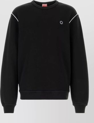 Kenzo cotton embroidered sweatshirt