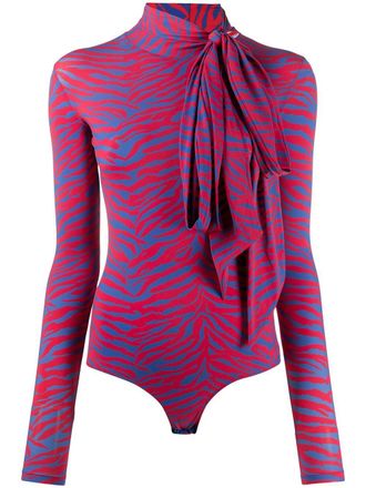 Maison Margiela Body a righe - Rosso