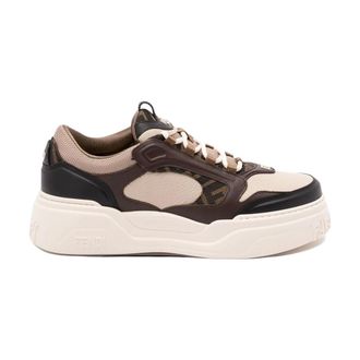 Fendi Schoenen, Heren, Veelkleurig, 43 1/2 EU, Leer, Force Sneakers