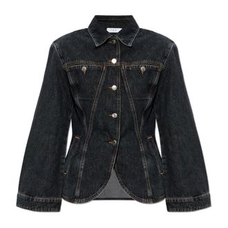 Iro Denim Jackets, female, Blue, Size: XS Iloan Denim Jacket