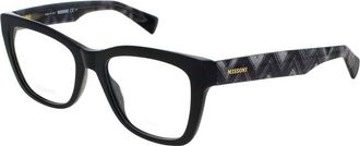 Missoni Ladies Black Rectangular Eyeglass Frames Mis 0081
