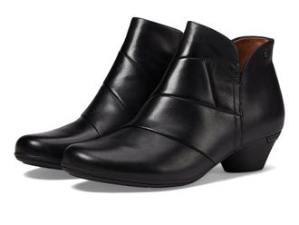 Cobb Hill Laurel New Bootie Womens Boots Black Leather : 6 D - Wide