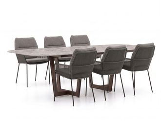 Suns Punta/Palermo 240cm dining tuinset 7-delig