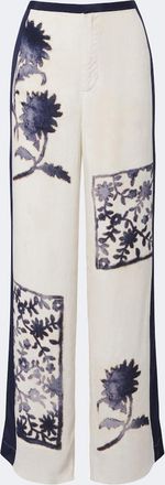 Sir. Phillipa floral wide-leg pants