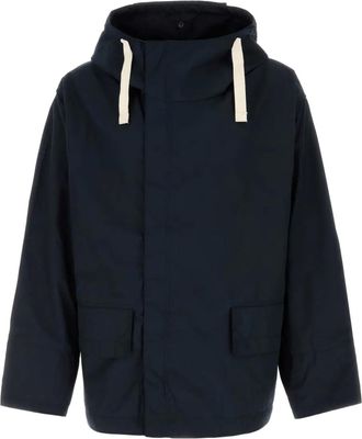 Nanamíca Giacca con cappuccio e tasca - Blu