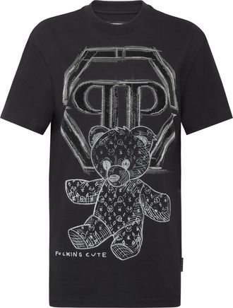 Philipp Plein T-Shirt Ronde Hals Teddy