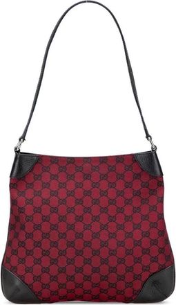 Gucci Pre-owned Shoulder Bags, female, Red, Size: ONE SIZE Pre-owned Printed Shoulder Bag