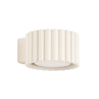 Sollux Lighting Aplique beige aluminio alt. 6 cm