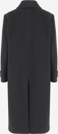 Tagliatore Womens Coat Bethany Dark Grey Cashmere