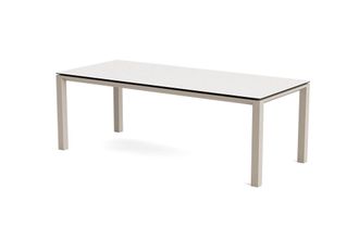 Schubiger M&ouml;bel Gartentisch Catello Beige