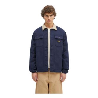 Stan Ray Pork Chop Jacket - Heren - Jassen - Blauw - Maat: XL Katoen