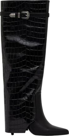 Just Cavalli Hoge laarzen - Dames - Schoenen - Zwart - Maat: 36 EU Leer