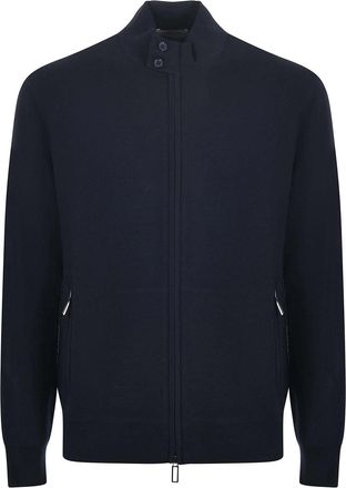 Paolo Pecora Wool And Cotton Blend Cardigan