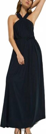 Nation Ltd Brielle Halter Maxi Dress In Night Sky