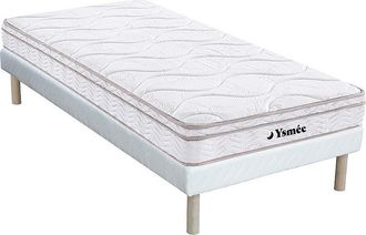 Vente-Unique Set rete + materasso molle 3 zone 90 x 200 cm - WOLKENTANZ di MORGENGOLD