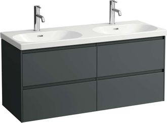 Laufen Laufen - Lani Para Lua Mueble Bajo Lavabo, 4 Cajones, Softclose