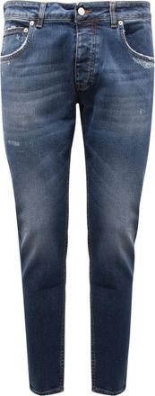 Be Able Davis HDY Broeken - Heren - Slim Fit Jeans - Blauw - W30 - Leer - Jeans