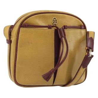 Cartier Borsa a spalla vintage Pre-owned - - Pre-owned - Donna - Giallo - ONE SIZE