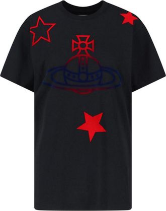 Vivienne Westwood orb and stars t-shirt