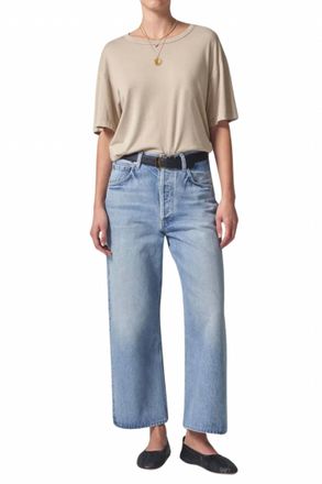 Citizens Of Humanity Gaucho Wide Leg Jeans In Misty