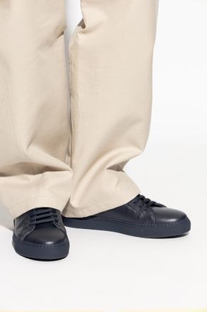 Paul Smith Leather Sports Shoes, Mens, Navy Blue