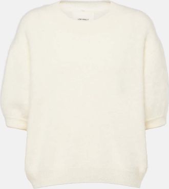 Lisa Yang Juniper brushed cashmere top