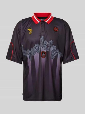 The Hundreds Poloshirt mit 1/2-&Auml;rmel in Black, Gr&ouml;&szlig;e M