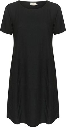 Kaffe Abito KAmilia in Lino - - Dresses - Donna - Nero - M