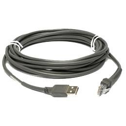 Zebra Usb Cable: Series A Cable Usb 4,5 M Usb A Gris