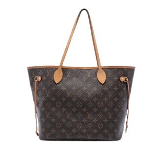 Louis Vuitton Pre-owned Tote Bags, female, Brown, Size: ONE SIZE Pre-owned Neverfull MM