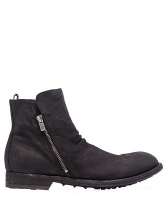 Officine Creative Arbus zipped boots - Black