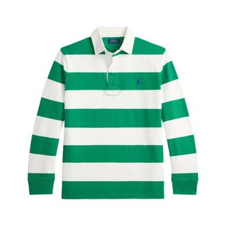 Ralph Lauren Polo Shirts, male, Multicolor, Size: M Striped Polo Shirt