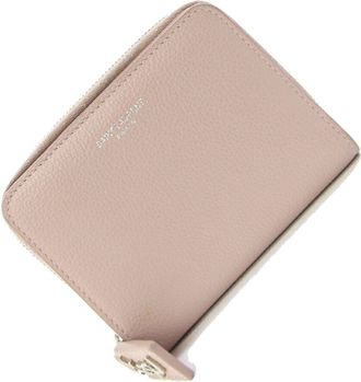Saint Laurent Pink Beige Leather Wallet (Bi-Fold) (Pre-Owned)