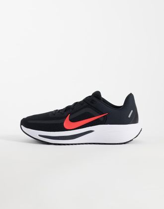 Nike Quest 7 - Sneakers nere e rosse-Nero