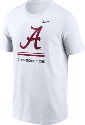 Nike Alabama Sideline Nike Mens Dri-FIT College T-Shirt in White | 02ET10AABN-ZK0
