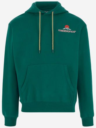 Casablanca Cotton Sweatshirt With Logo