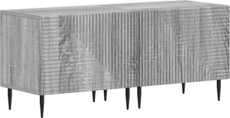 vidaXL Mueble De Tv Sonoma Gris Madera De Ingenier&iacute;a Vidaxl