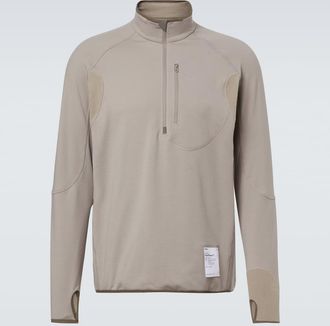 SATISFY GhostFleece half-zip top