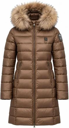 Blauer Parka - - Coats - Donna - Marrone - XS
