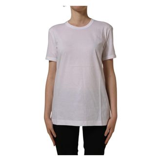 Dolce & Gabbana Dames, Tops, Wit, Maat: S Katoen
