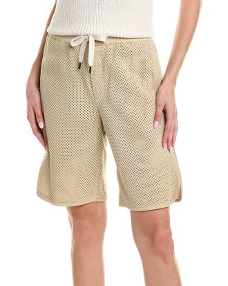 Brunello Cucinelli Leather Short