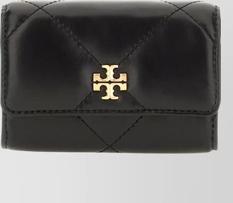 Tory Burch leather wallet quilted design cardholder