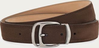 Ferragamo Men Adjustable belt Brown
