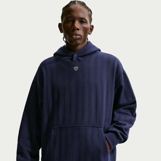 Nike Mens Fairway Fresh Therma-FIT Oversized Golf Hoodie in Blue | IB0297-419