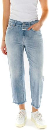 Closed Cropped Jeans - Dames - Cropped Jeans - Blauw - W25 - Katoen - Jeans