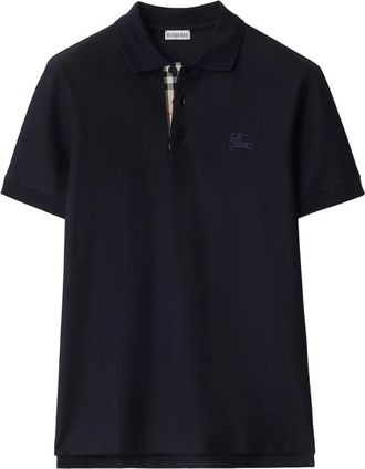 Burberry Polo Shirts, male, Black, XL, Eddie EKD Polo Shirt