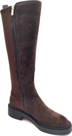 Kenneth Cole Reaction Anabelle Knee High Boot in Chocolate Micro at Nordstrom Rack, Size 5.5