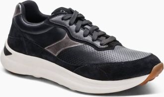 Aetrex Womens Emily Sneakers In Black